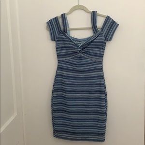 Blue Stripped Dress